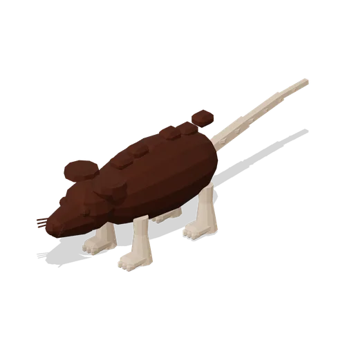 Giant Sewer Rat (Fantasy MMO City And Townsfolk)