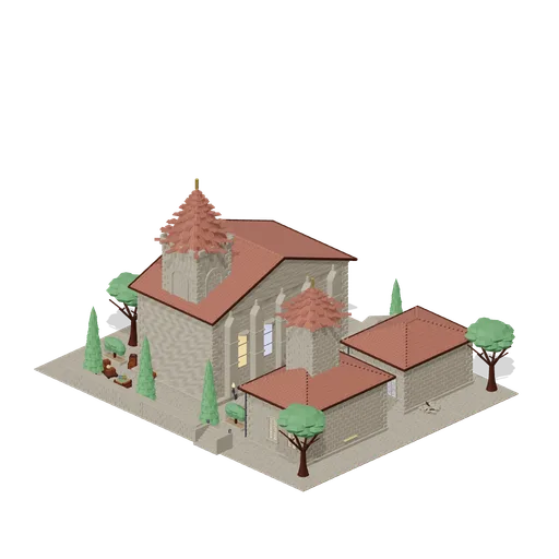 Cathedral Close (Fantasy MMO City And Townsfolk)