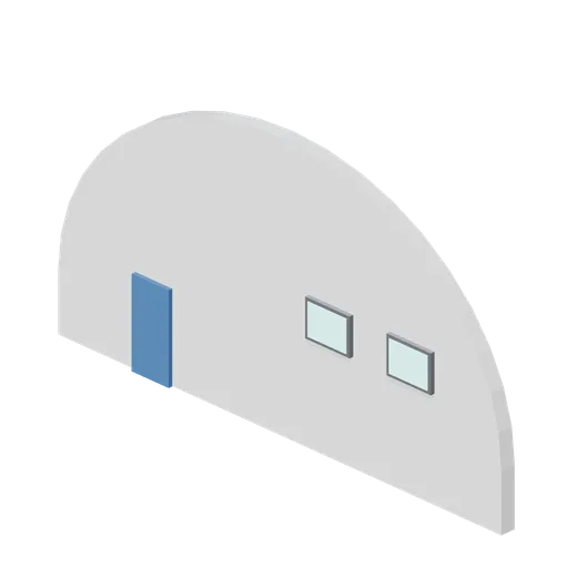 Hangar Rear Wall (Aircraft Fleet and Airfield)