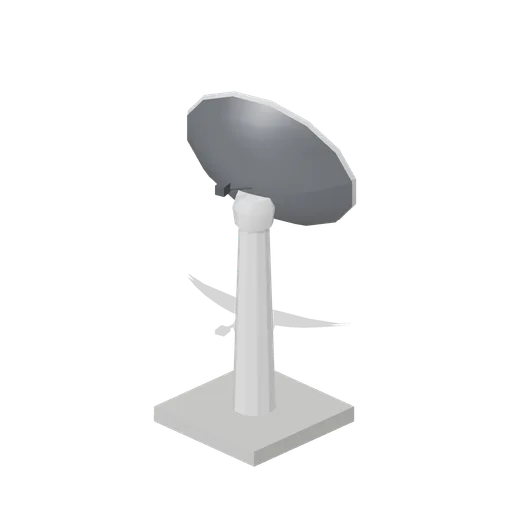 Small Airfield Radar Dish (Aircraft Fleet and Airfield)