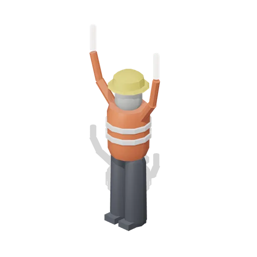 Ground Crew Marshaller (Aircraft Fleet and Airfield)
