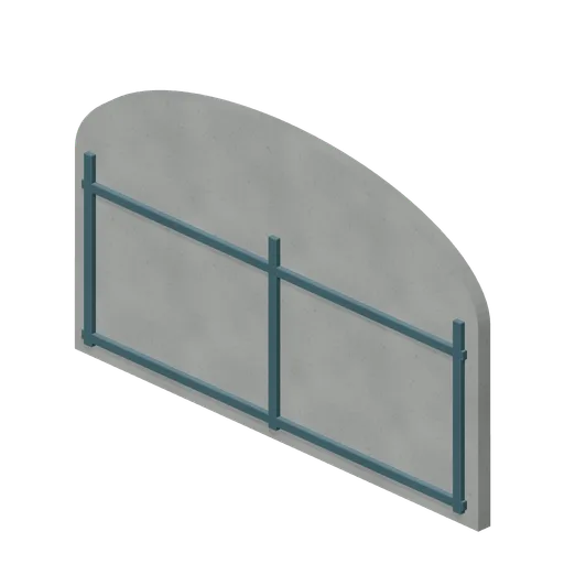 Gallery Enclosed End Wall (Gorgehold Survivor Gallery and Operations)