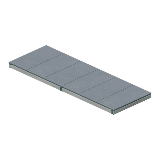Gallery Raised Insulated Floor Cassette (Gorgehold Survivor Gallery and Operations)