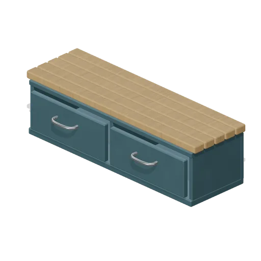 Dry Storage Locker Bench (Gorgehold Survivor Gallery and Operations)