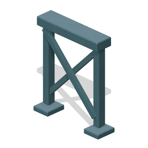 Rack Rail Adjustable Trestle (Gorgehold Survivor Gallery and Operations)