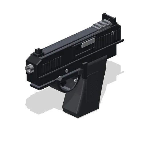 Service Pistol (Mega Weapon Pack)