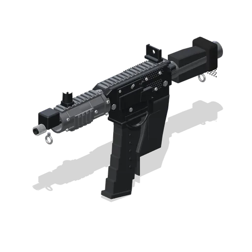 PDW With Brace (Mega Weapon Pack)
