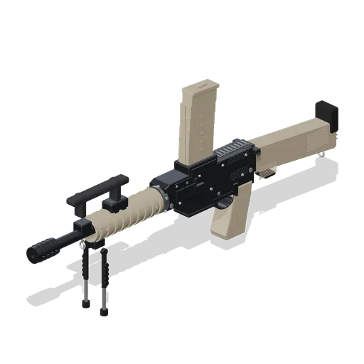 Top Fed Light Machine Gun (Mega Weapon Pack)