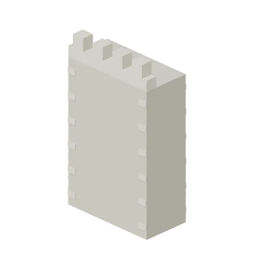 Curtain High 4 m (Medieval Castle Construction)