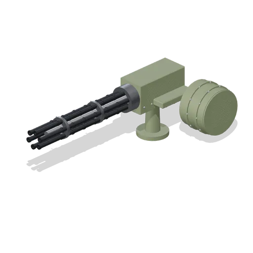 Rotary Machine Gun (Mega Weapon Pack)