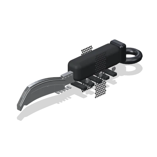 Curved Karambit Knife (Mega Weapon Pack)