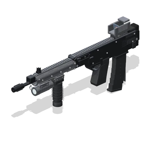 Bullpup Rifle, Optic Loadout (Mega Weapon Pack)