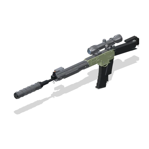 Battle Rifle, Marksman Loadout (Mega Weapon Pack)