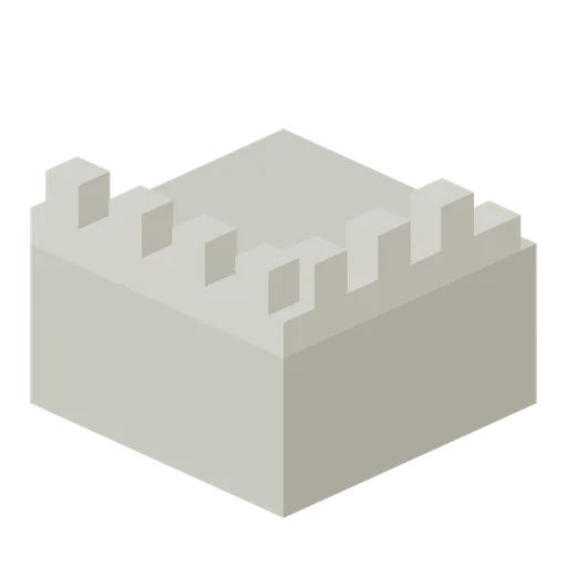 Curtain Corner Low (Medieval Castle Construction)