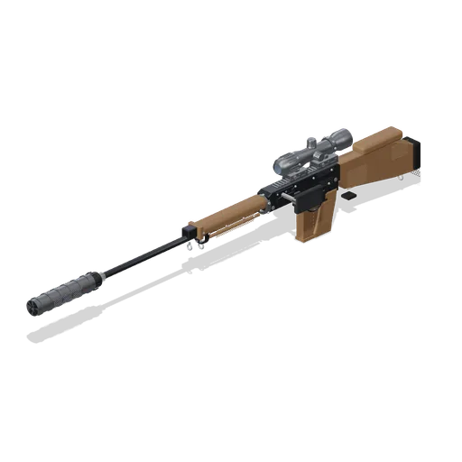 Straight Pull Rifle, Scoped (Mega Weapon Pack)
