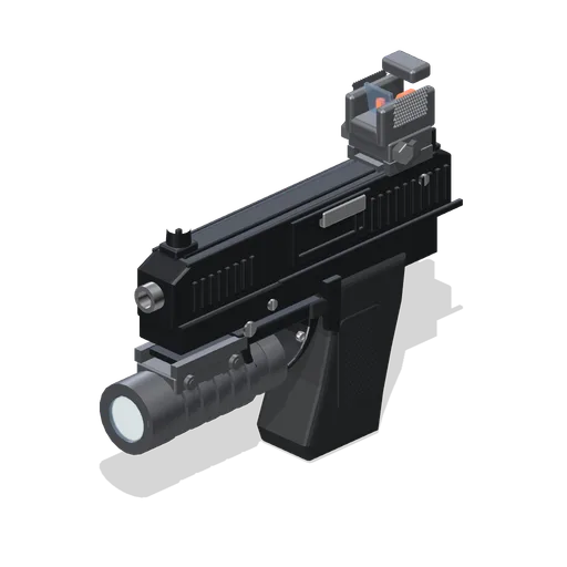 Service Pistol, Duty Loadout (Mega Weapon Pack)