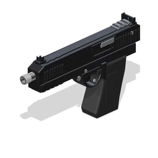 Long Slide Pistol (Mega Weapon Pack)
