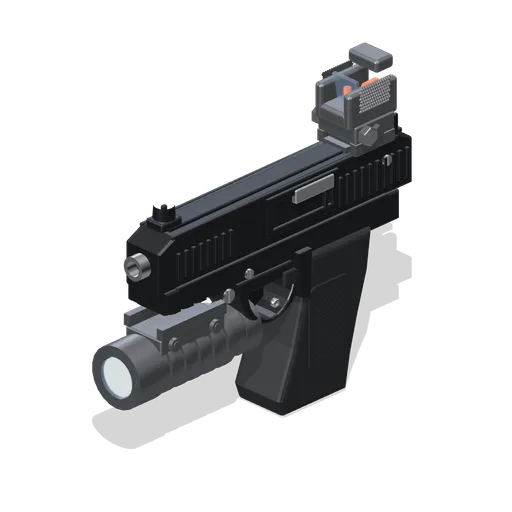 Service Pistol, Duty Loadout (Mega Weapon Pack)