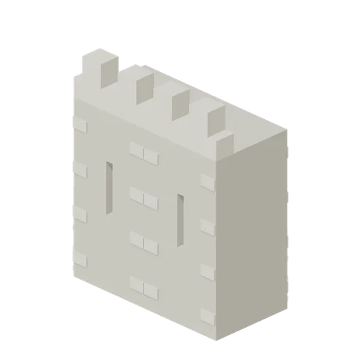 Curtain Arrow Loop Paired (Medieval Castle Construction)