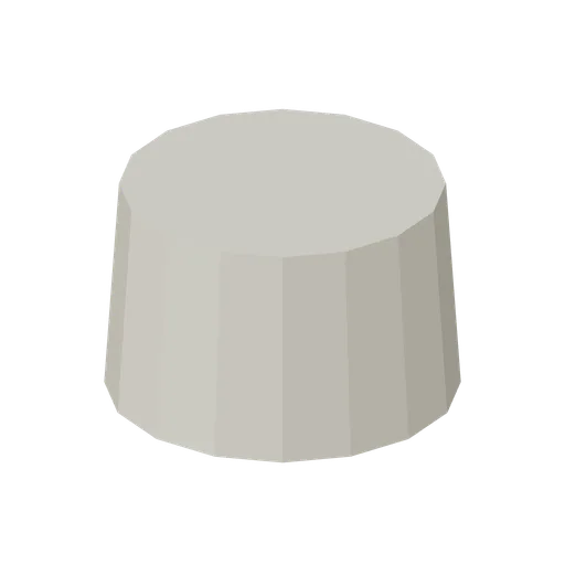 Round Tower Base (Medieval Castle Construction)