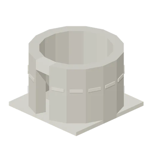 Round Tower Chamber Door (Medieval Castle Construction)