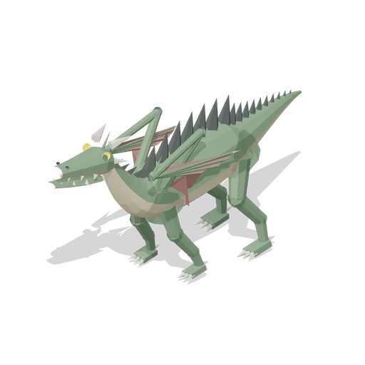 Dragon Hatchling Standing (Dragons and Wyverns)