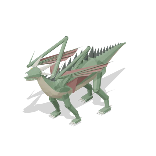 Elder Dragon Standing (Dragons and Wyverns)