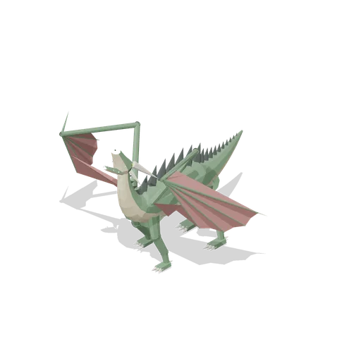 Elder Dragon Roaring (Dragons and Wyverns)