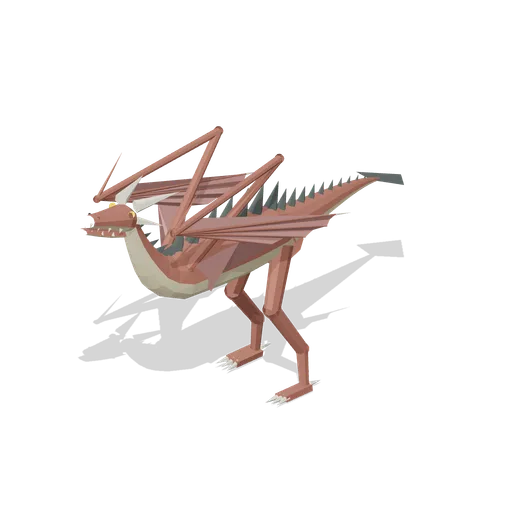 Wyvern Standing Alert (Dragons and Wyverns)
