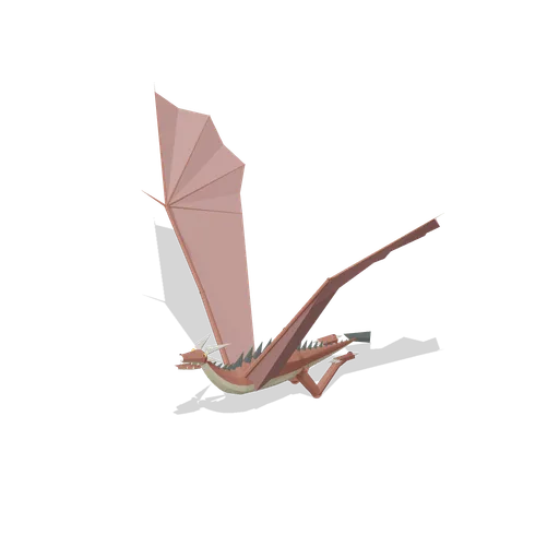 Wyvern Flying, Wings Up (Dragons and Wyverns)
