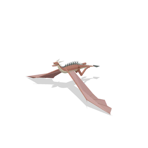 Wyvern Flying, Wings Down (Dragons and Wyverns)