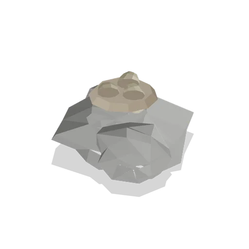 Egg Clutch On A Rock (Dragons and Wyverns)