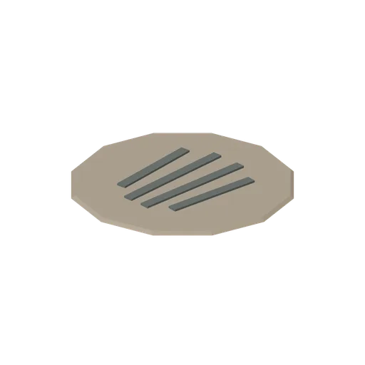 Claw Marks Ground Plate (Dragons and Wyverns)