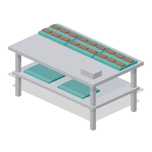 Moulding Table (Chocolate and Confectionery Factory)