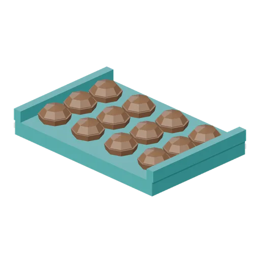 Shell Mould Tray (Chocolate and Confectionery Factory)