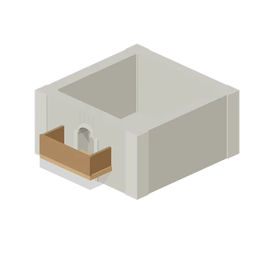 Keep Upper Floor Balcony (Medieval Castle Construction)