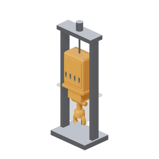 Travelling block and hook (Offshore Oil Rig and Platform)