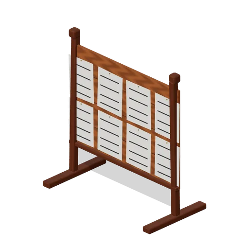 Proof Board (Printing Press and Newspaper Office)
