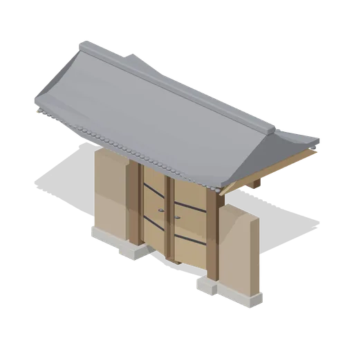 Village Gate House (Korean Hanok Village and Street)