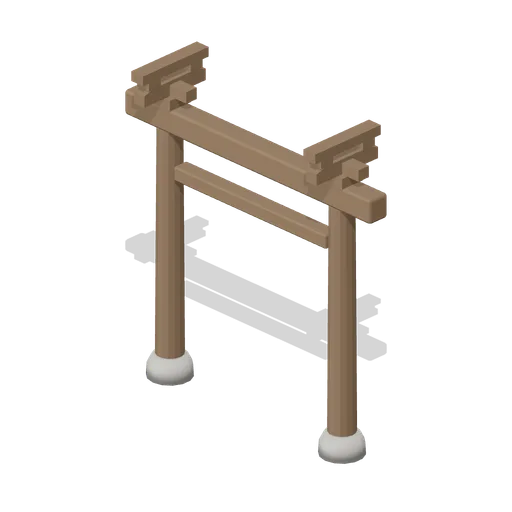 Hanok Post And Beam Frame (Korean Hanok Village and Street)