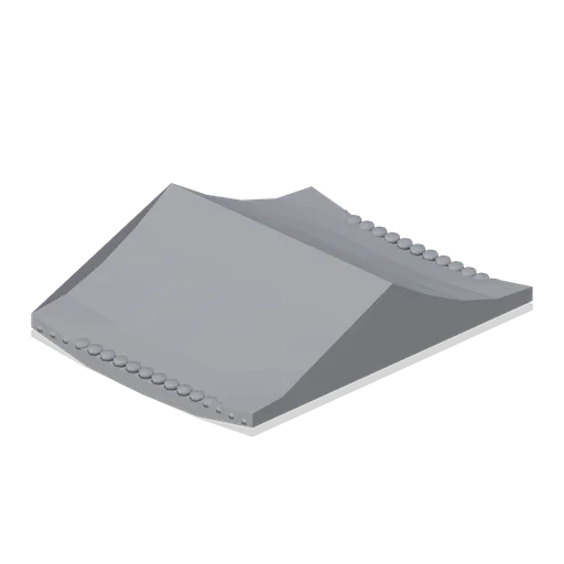 Gabled Tile Roof Module (Korean Hanok Village and Street)