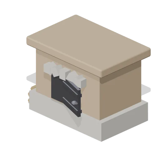 Ondol Firebox (Korean Hanok Village and Street)