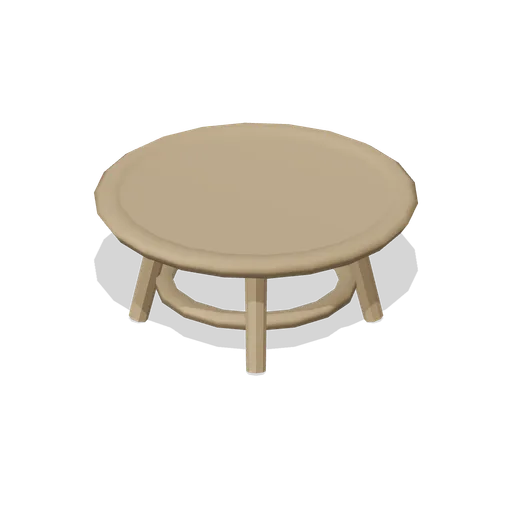 Low Table (Korean Hanok Village and Street)