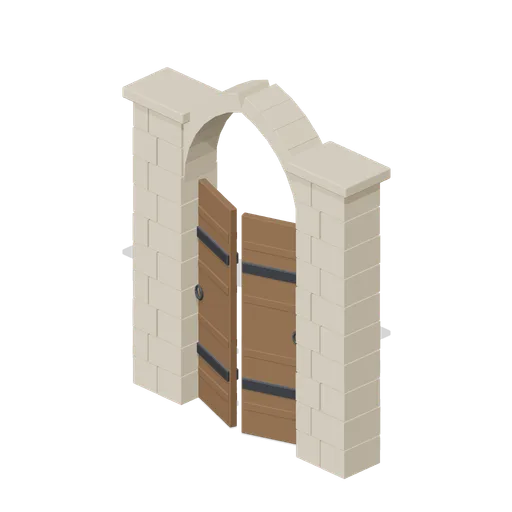 Precinct Gate (Desert Mosque and Madrasa Courtyard)