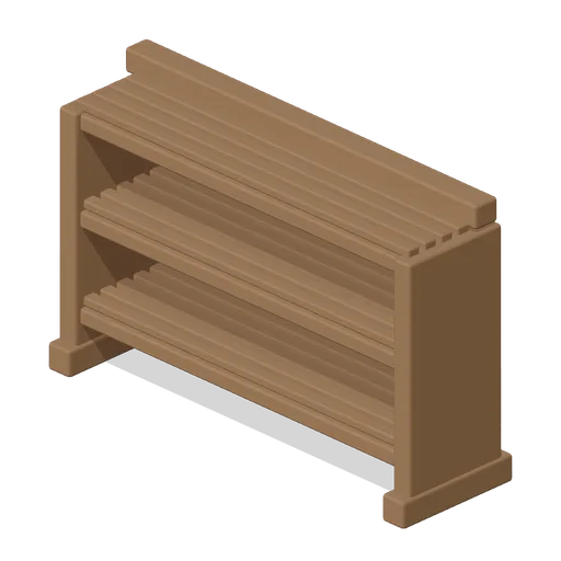 Shoe Rack (Desert Mosque and Madrasa Courtyard)