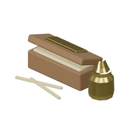 Inkwell And Pen Box (Desert Mosque and Madrasa Courtyard)