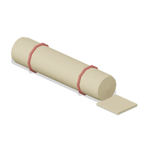 Matting Roll (Desert Mosque and Madrasa Courtyard)