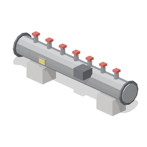 Sound Suppression Pipe Run (Rocket Launch Pad and Gantry)