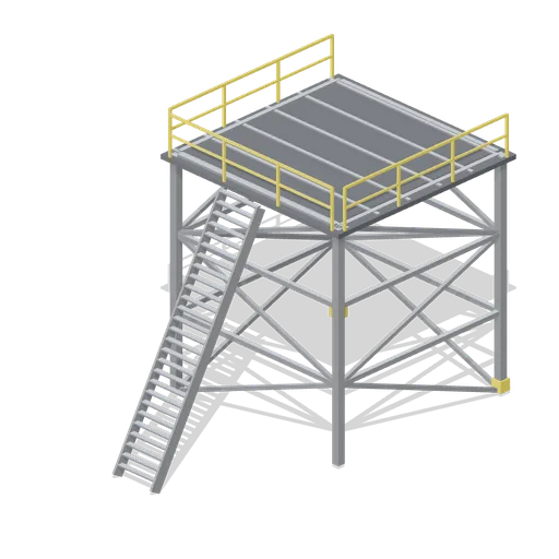 Gantry Tower Section (Rocket Launch Pad and Gantry)