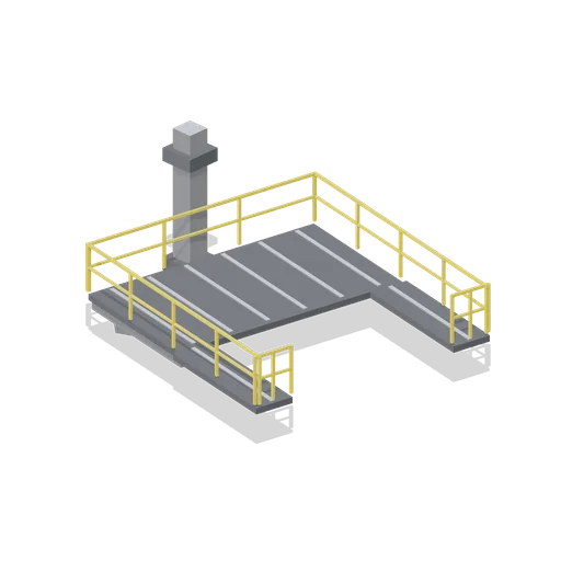 Gantry Swing Platform (Rocket Launch Pad and Gantry)
